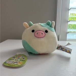5” Belana The Cow & Rosie The Pig Flip-A-Mallow Squishmallow Flipmallow Cute